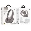 Casti wireless Hoco W46 Charm BT headset [Brown]